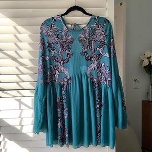 NWT Free People Symphony Sheer Tunic